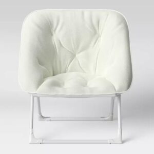 Alternative view of Silla plegable para niños color blanca - Pillowfort