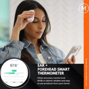 Alternative view of Termómetro inteligente para oído y frente -  MOBI CONNECT