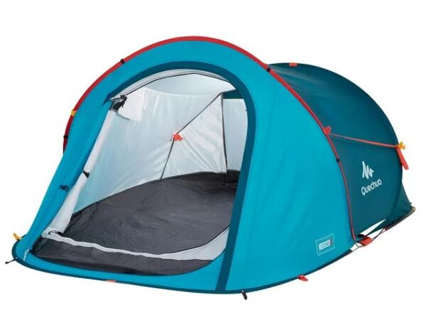 Tienda de campaña portátil impermeable para 2 personas  - Decathlon Quechua