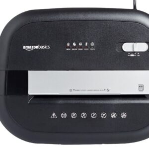 Alternative view of trituradora de papel Amazon Basics.