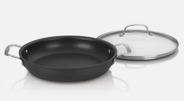 Cacerola negra antiadherente de 12 pulgadas - Cuisinart Chef's