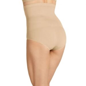 Alternative view of Calzón de cintura alta para mujer color beige talla XL - Jockey