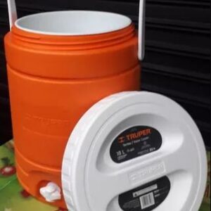 Alternative view of Contenedor de agua de 18 litros (4.7 gal) color naranja - Truper