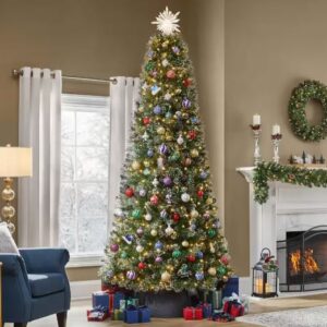 Alternative view of Arbol de navidad Sparkling Amelia  LED calidas 9 ft - Holiday time
