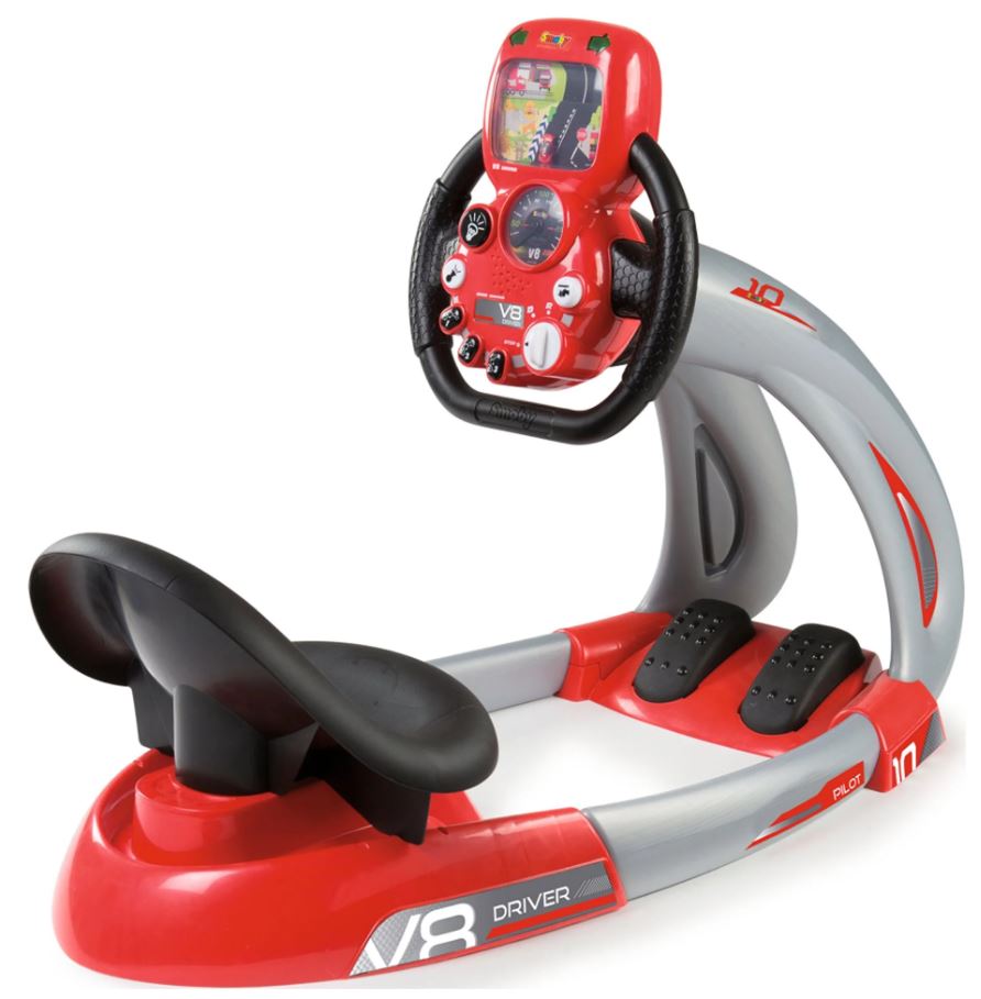 Juguete simulador de manejo Smoby V8