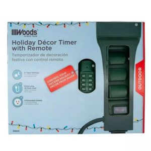 Alternative view of Temporizador con conectores para decorativos navideños - Woods Since