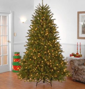 Arbol de navidad de 9ft con luces LED calidas/ multicolor - National Tree Company