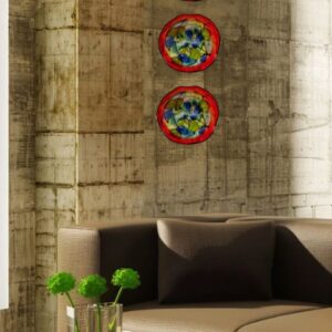 Alternative view of Decoración de pared de vidrio artístico, 16" - Dale Tiffany