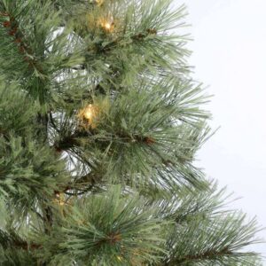 Alternative view of Arbol de navidad preiluminado de Luz calida de 4 ft - Holiday Time