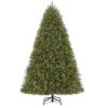 Arbol de navidad Dunland Fir preiluminado multicolor de 7.5 pies - Home Accents