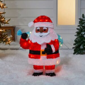 Alternative view of Adorno navideño de Santa Clous de 32" con iluminación - Wondershop