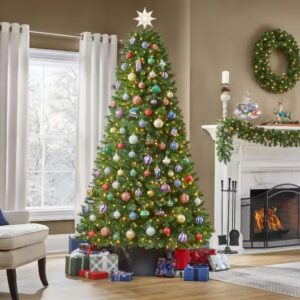 Alternative view of Árbol de Navidad Wesley con Luces LED Multicolor de 7,5 ft