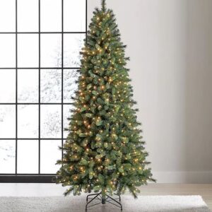 Alternative view of Árbol de navidad Virginia preiluminado 7,5 pies con 8 funciones LED -Member's Mark