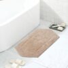 Alfombra para baño de17 x 24 pulgadas color beige - Waterford