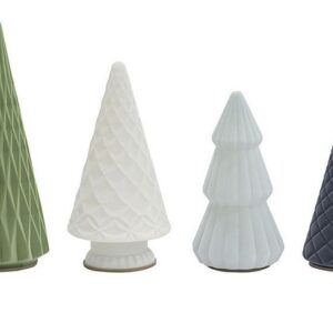 Alternative view of Decoración navideña de 4 árboles de vidrio preiluminados - Members Mark