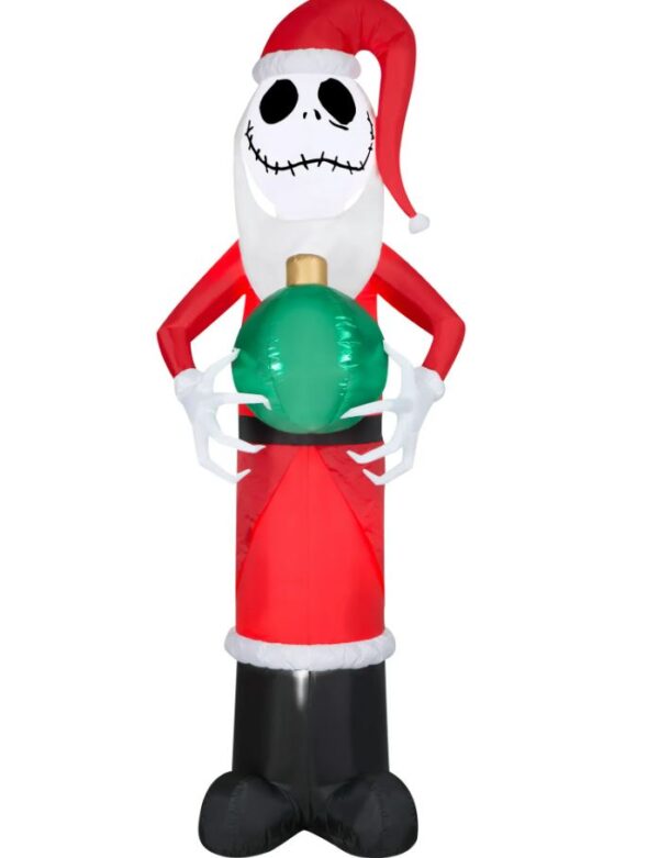 Inflable navideño de Jack Skellington de 8,5 pies de alto - Disney