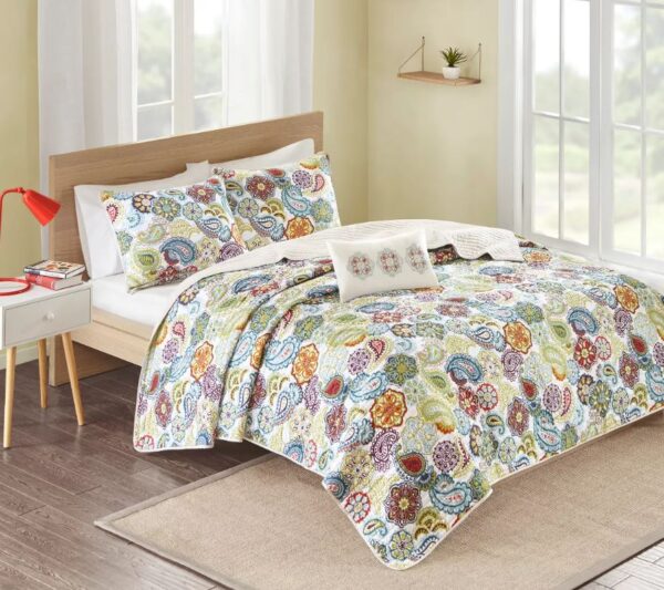 Juego de colcha reversible estilo Tula tamaño King / CalKing - MiZone