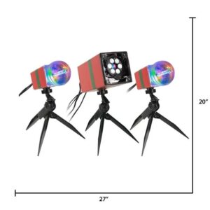 Alternative view of Proyector navideño con sonido Star Spinner (RGB) - HolidayTime