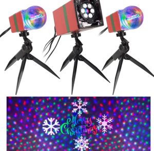Proyector navideño con sonido Star Spinner (RGB) - HolidayTime