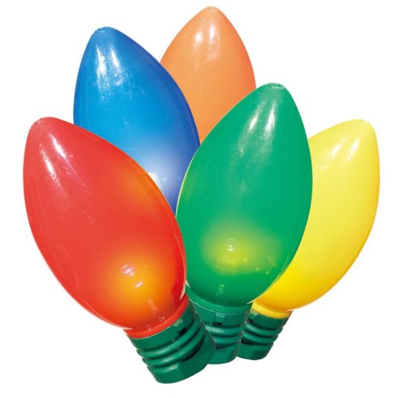 Serie de luces navideñas C9 de 60 ft - Holiday Time