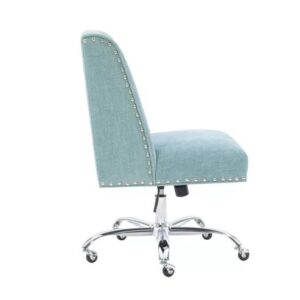 Alternative view of Silla de oficina color Aqua marca Linon