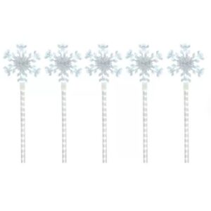 Alternative view of Luces LED de copo de nieve para camino, 5 piezas - Member's Mark