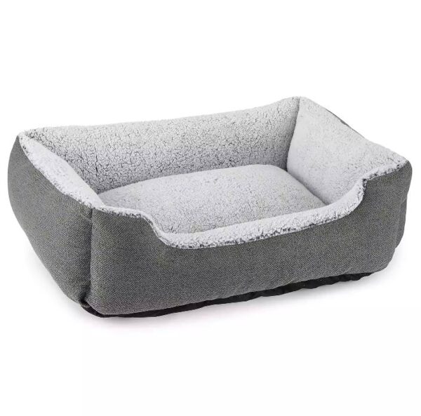 Cama para mascotas tamaño grande, Gris - Paw & Tail