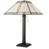 Lampara de mesa de 29" color bronce - Dale Tiffany Parkdale