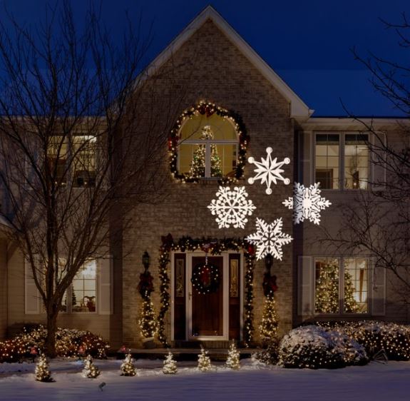 Proyector de luces navideñas para exteriores o interiores - Snow Flurry - Imagen 2