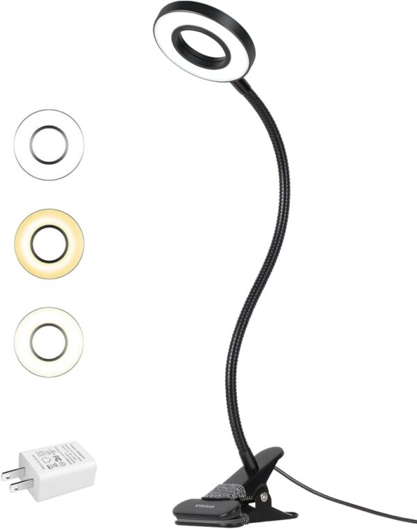 Lampara pequeña para lectura con palo flexible marca EYOCEAN