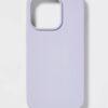 Case de silicona para Iphone 14 Pro color lila - Apple