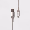 Cable De Carga USB De Color Plateado  Marca heyday