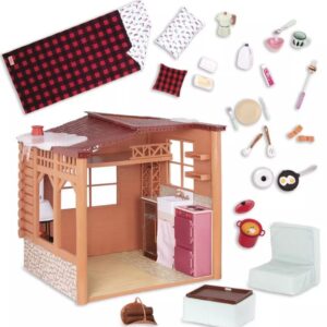 Alternative view of Casa de muñecas Our Generation Cozy Cabin para muñecas de 18"