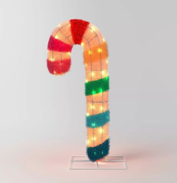 Decoracion navideña de Bastón De Caramelo preiluminado de 34" - Wondershop