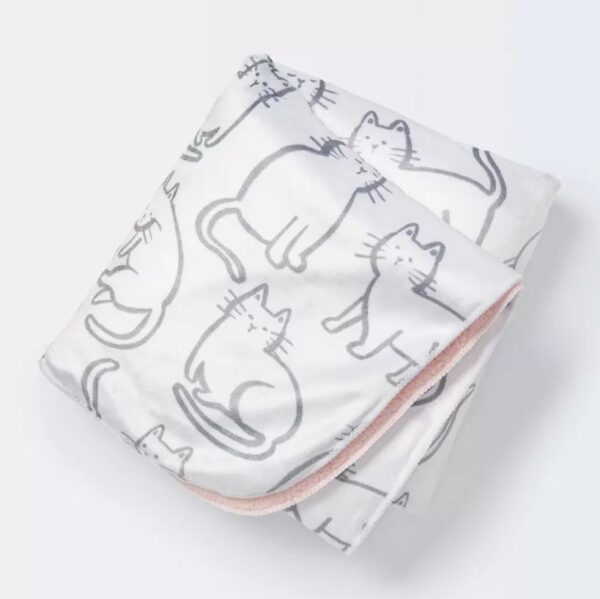Cobija para bebe de 30" x 40", rosa - Cloud Island™