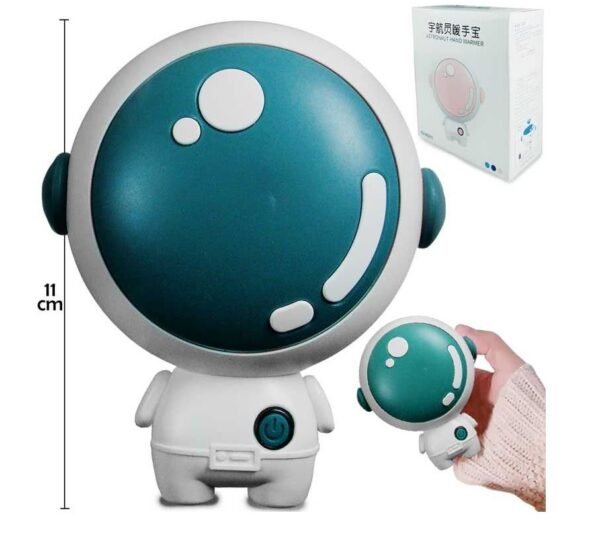 Calentador para manos con forma de astronauta