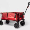 Carrito de almacenamiento plegable color rojo - Embark