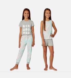 Conjunto de pijama 4 piezas para niña talla S-7/8 - BCBG