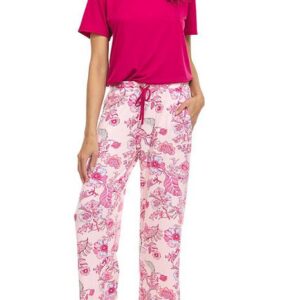 Conjunto de pijama de 2 piezas para dama talla M - Flora
