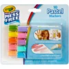 Paquete de 10 plumones color pastel marca Crayola