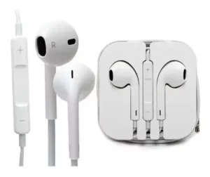 Audífonos de cable con conexión jack