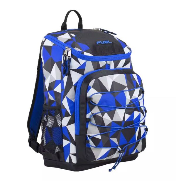 Mochila de boca ancha color azul - Fuel