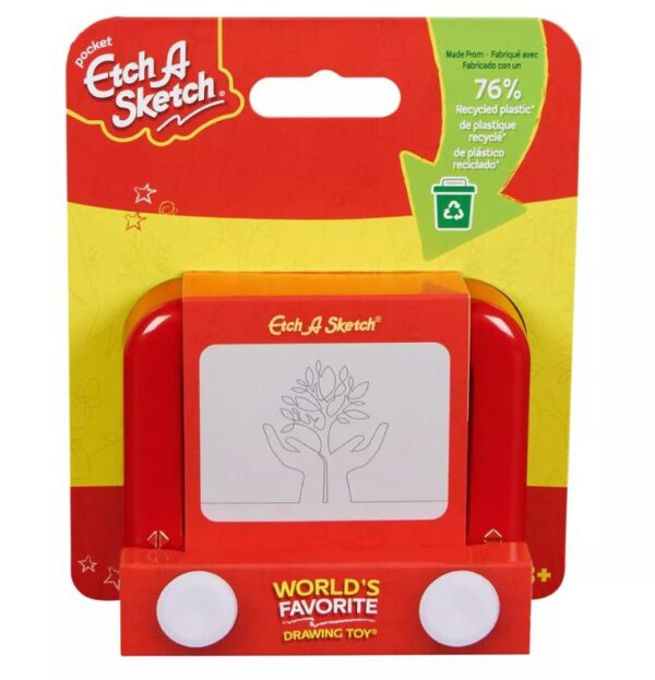 Juguete de dibujo Etch A Sketch Pocket
