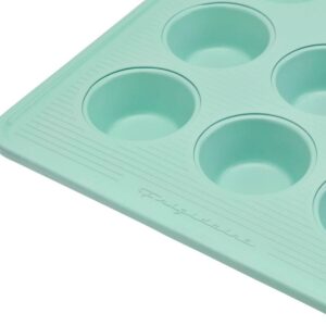 Alternative view of Molde para muffins de 12 tazas de acero antiadherente, azul - FRIGIDAIRE