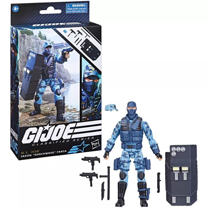 Figura de acción de Faria Joe Classified Serie Jason