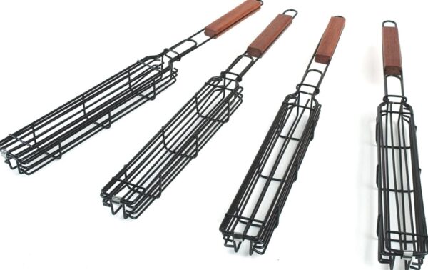 Juego de 4 cestas para asar marca Charcoal Companion