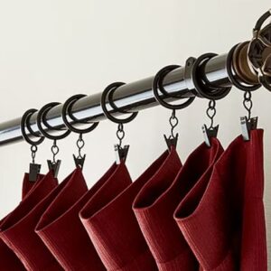 Alternative view of Juego de 7 anillos de clip para cortina de baño - Liz Claiborne