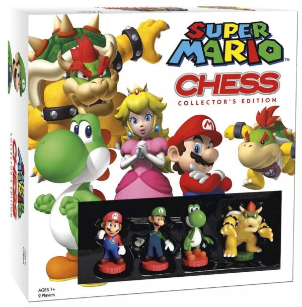 Juego de Ajedrez de Super Mario Bros edicion coleccionista