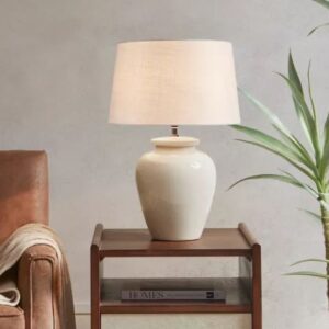 Alternative view of Lámpara de Mesa Anzio Cerámica - Ink+Ivy