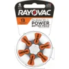 Batería para audífonos Rayovac tamaño 13 - Rayovac